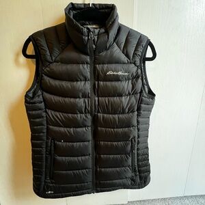 Eddie Bauer Black Puffer Vest
